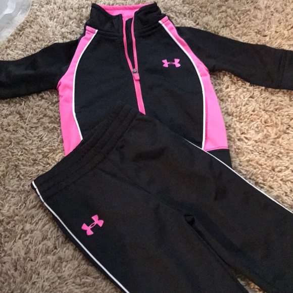 girls under armour tracksuit